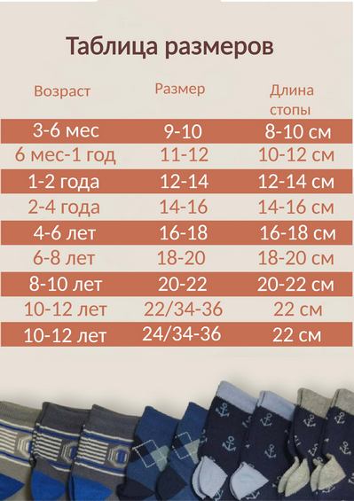 Носки детские