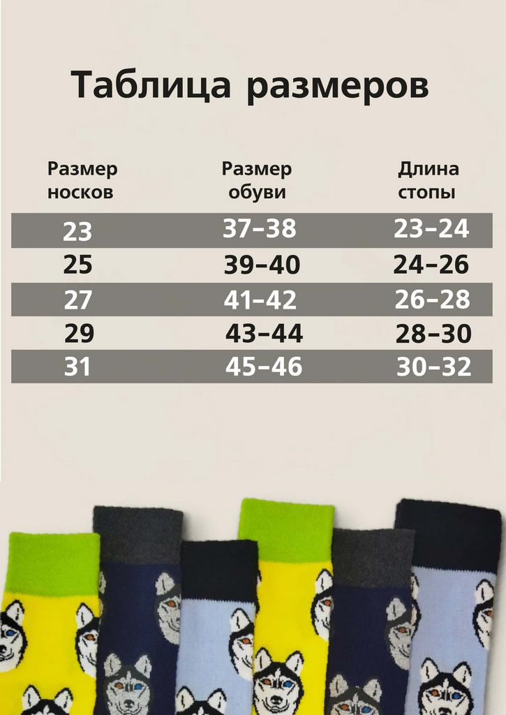 Носки мужские